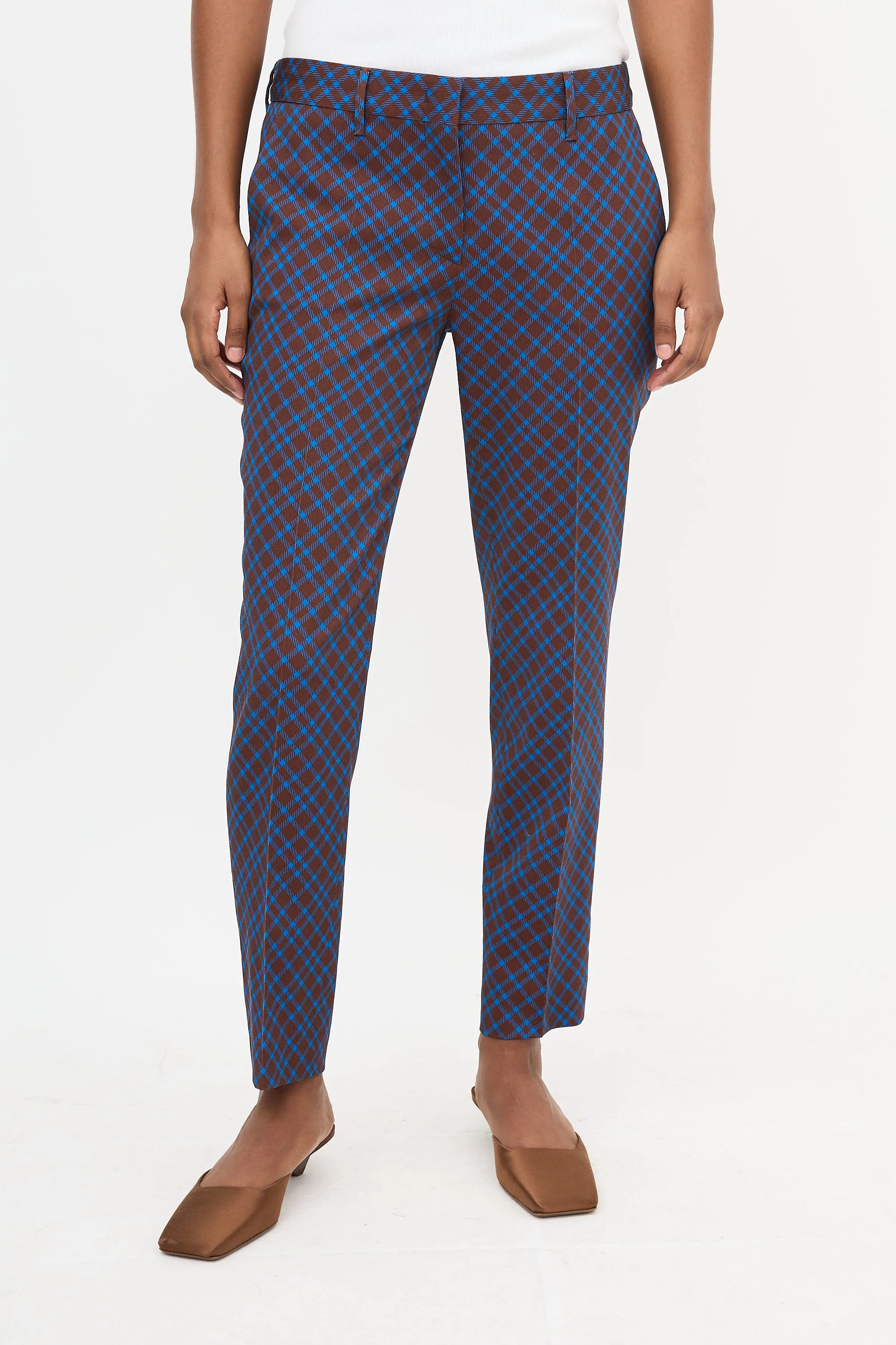 2014 Wool Check Trouser