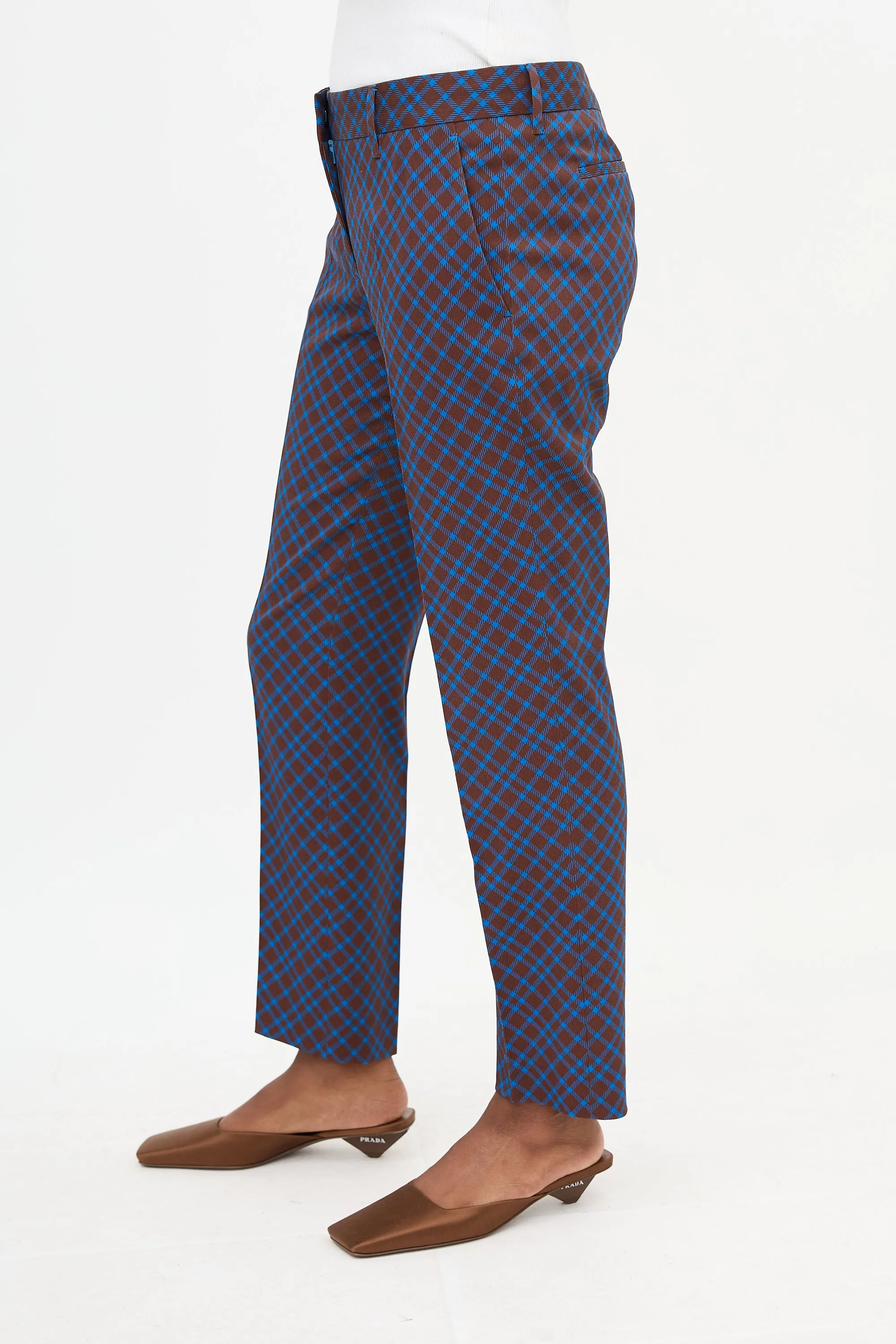 2014 Wool Check Trouser