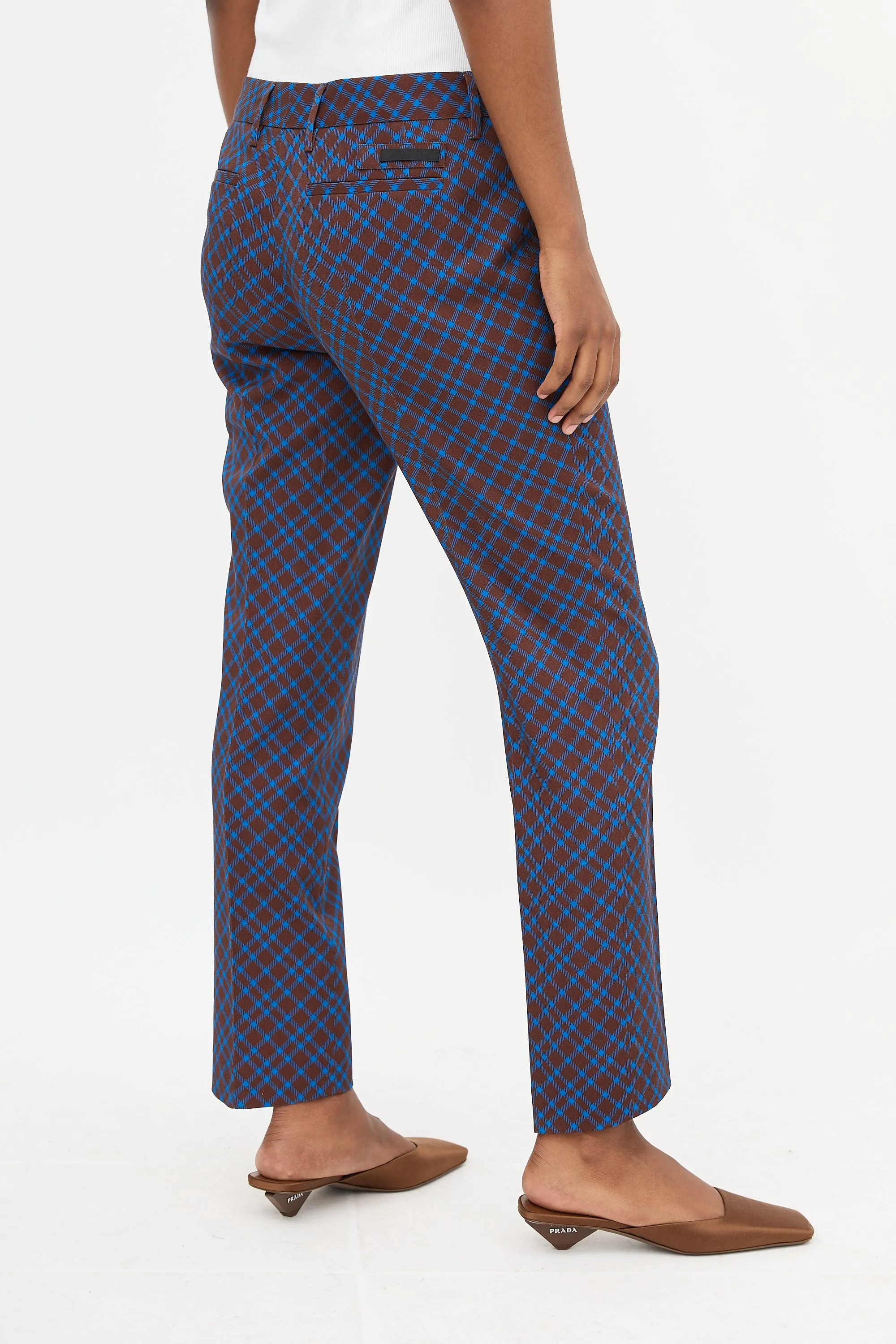 2014 Wool Check Trouser