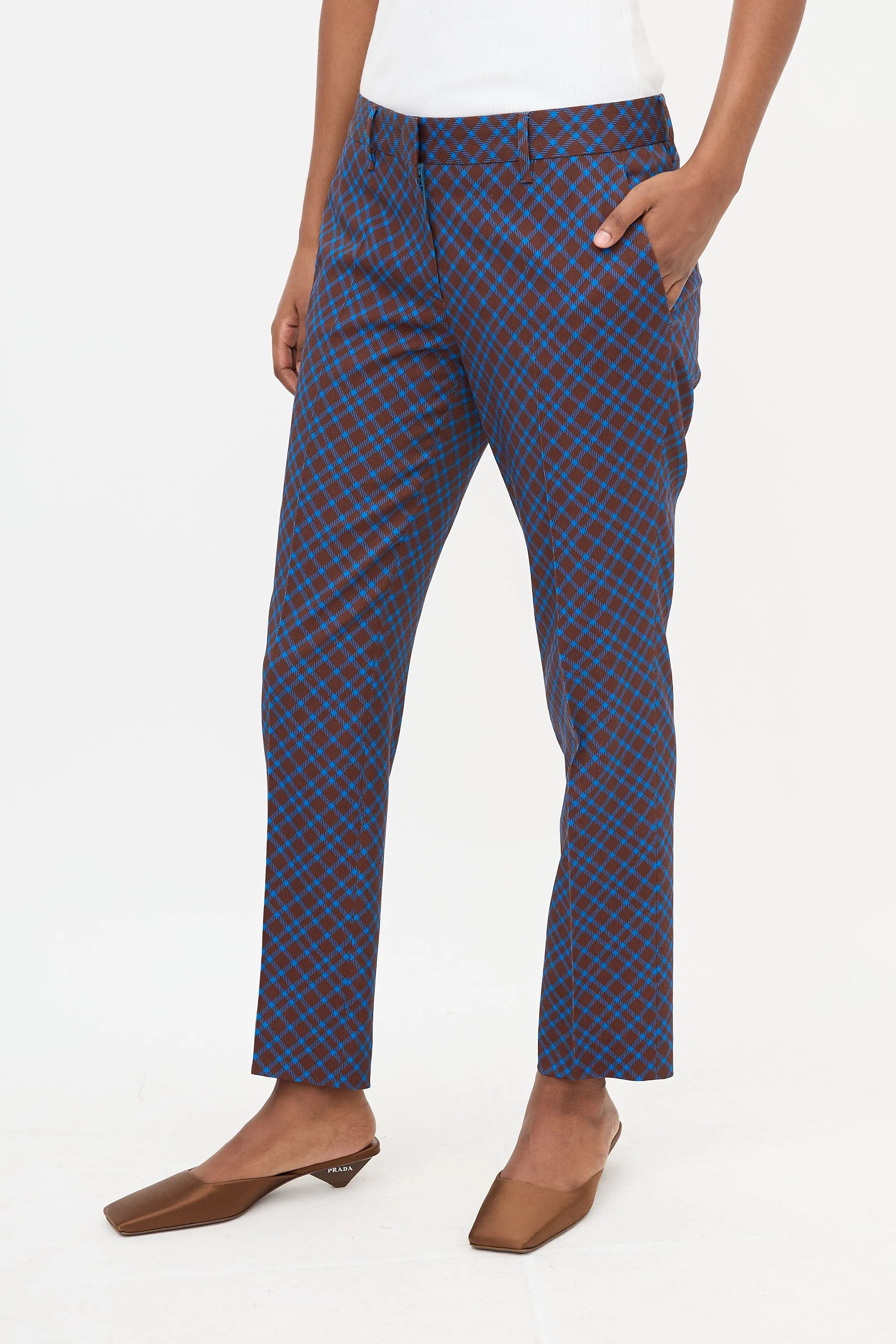 2014 Wool Check Trouser