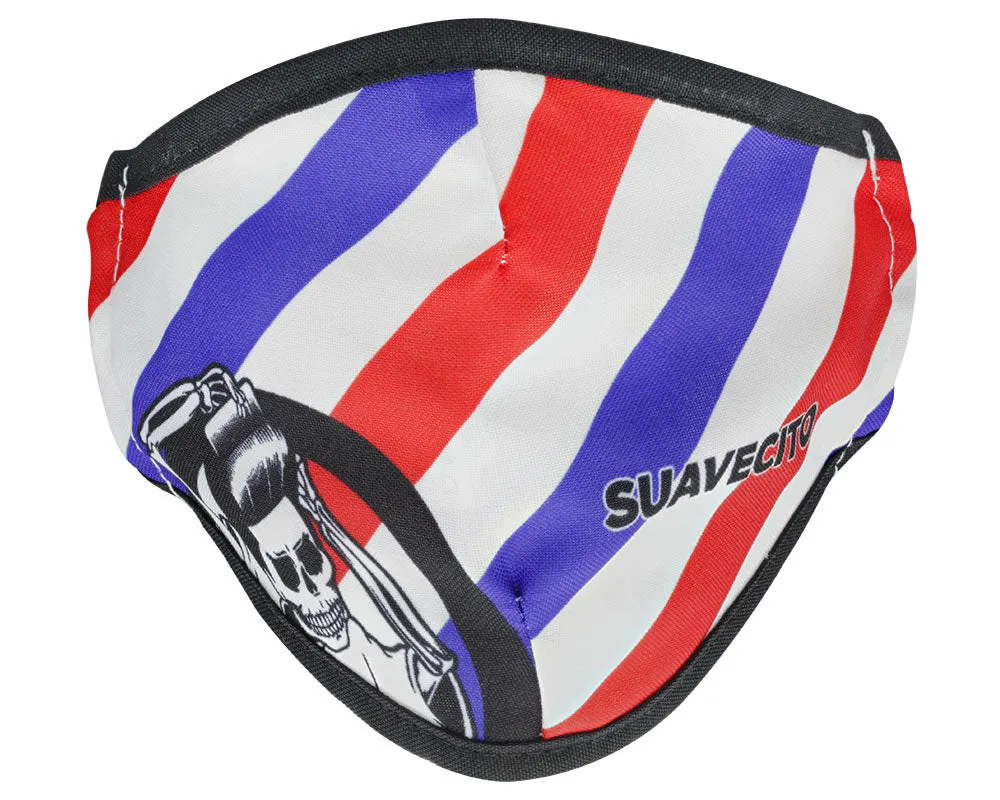 Barber Pole Face Mask