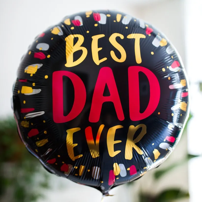 Best Dad Ever Balloon in a box