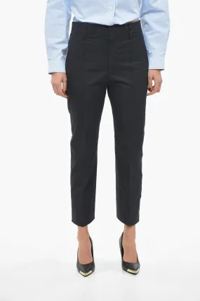 Bottega Veneta Cotton Twill Pants with Tapered Fit 42 Italian size