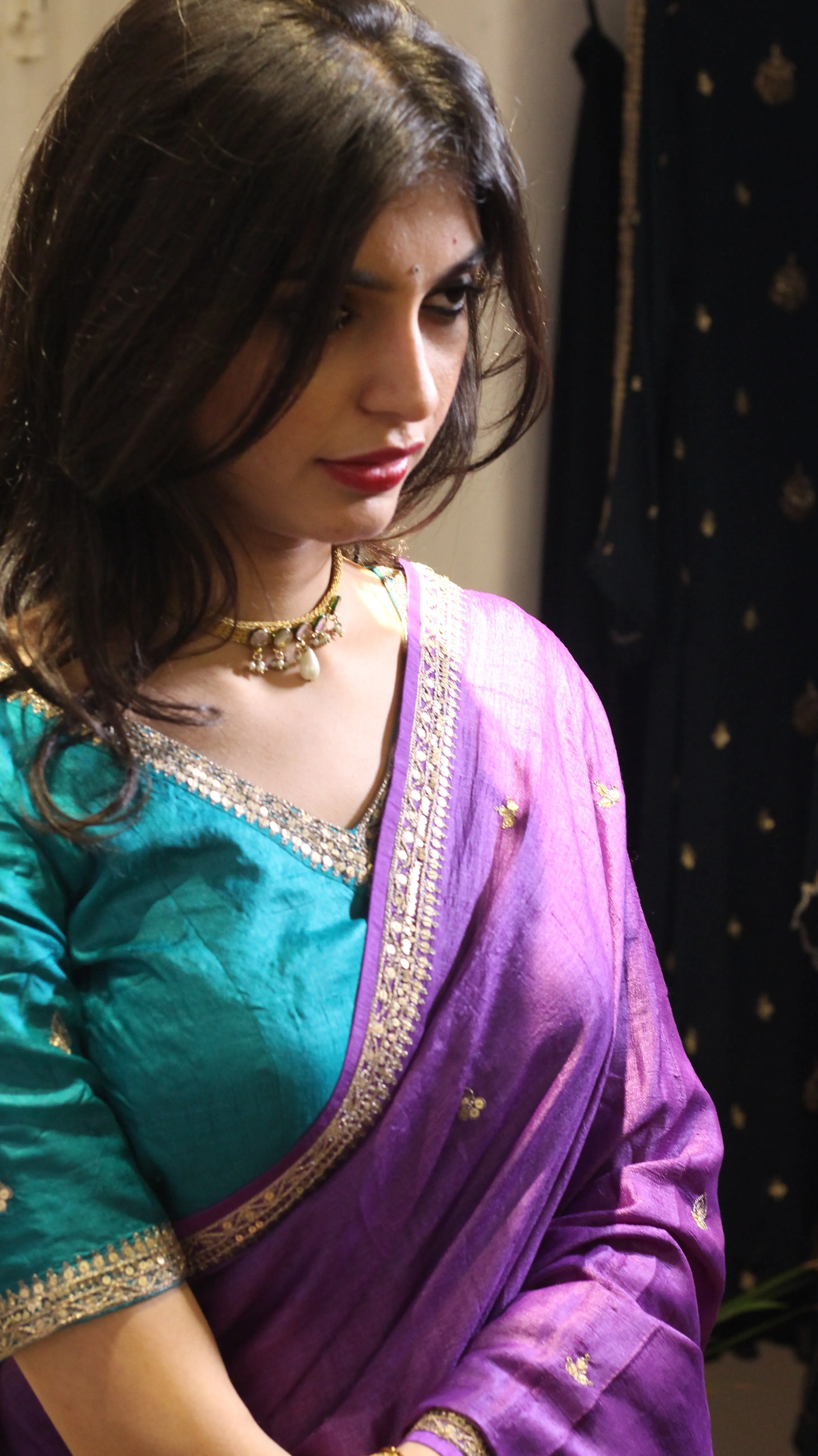 Emerald Blouse