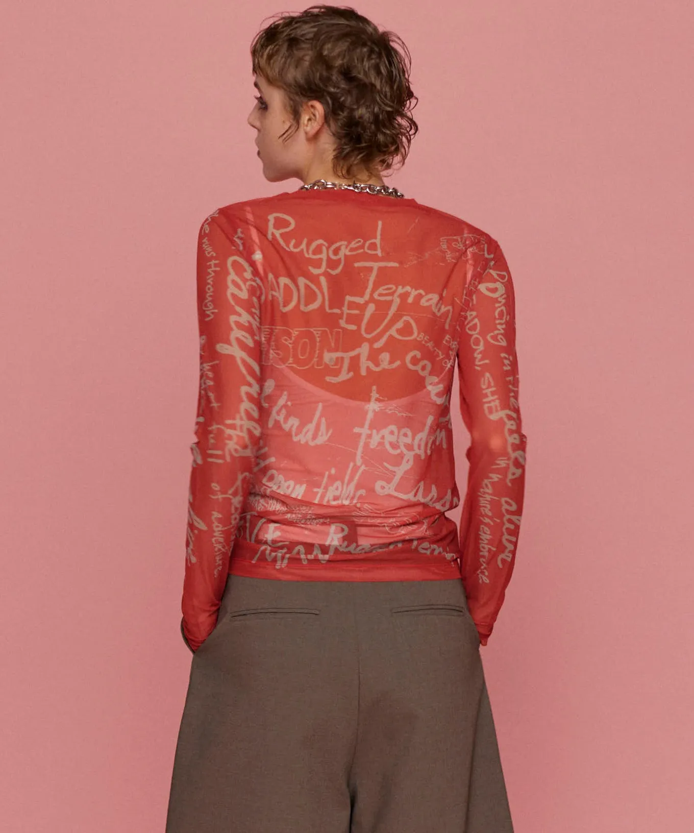 Hand Painting Sheer Tops