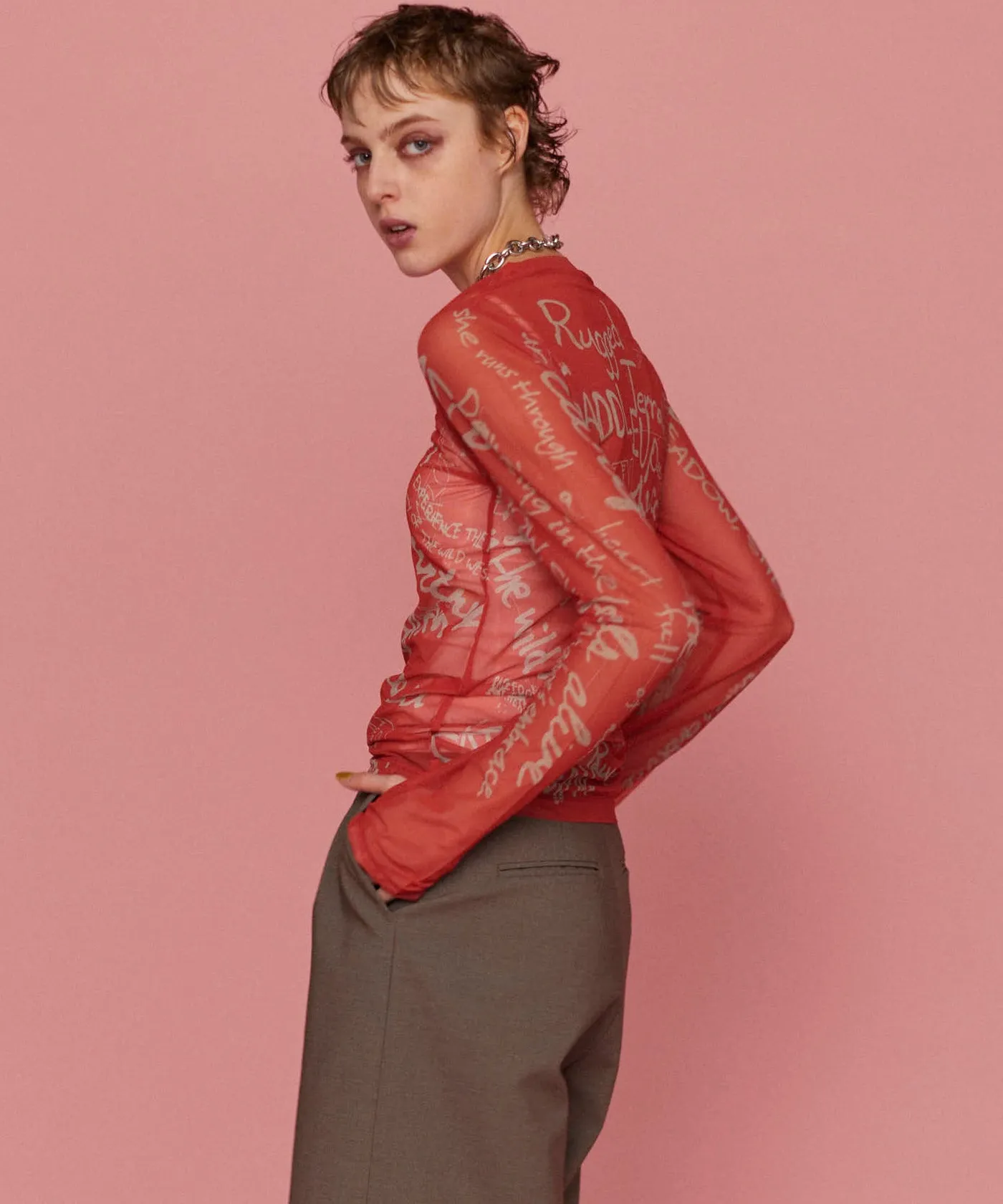 Hand Painting Sheer Tops