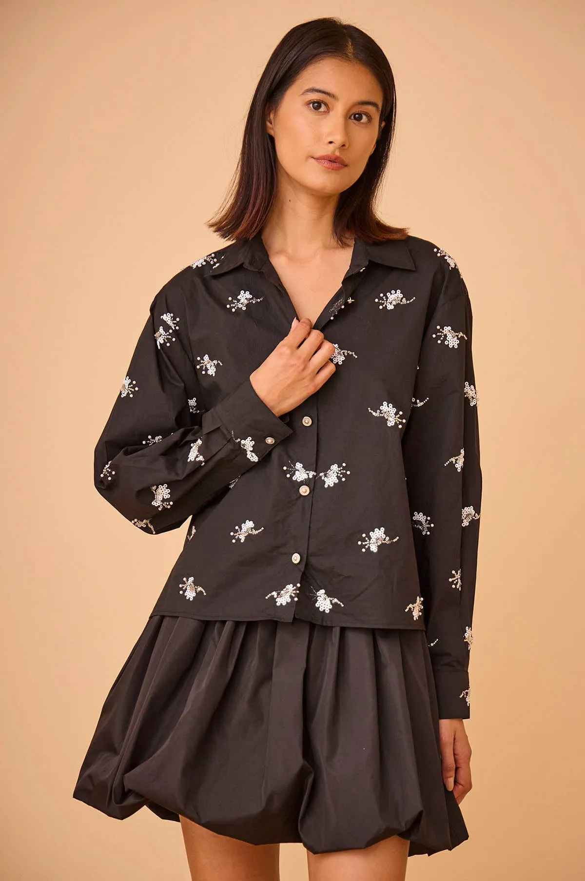 Hudson Shirt Embelished Shirting