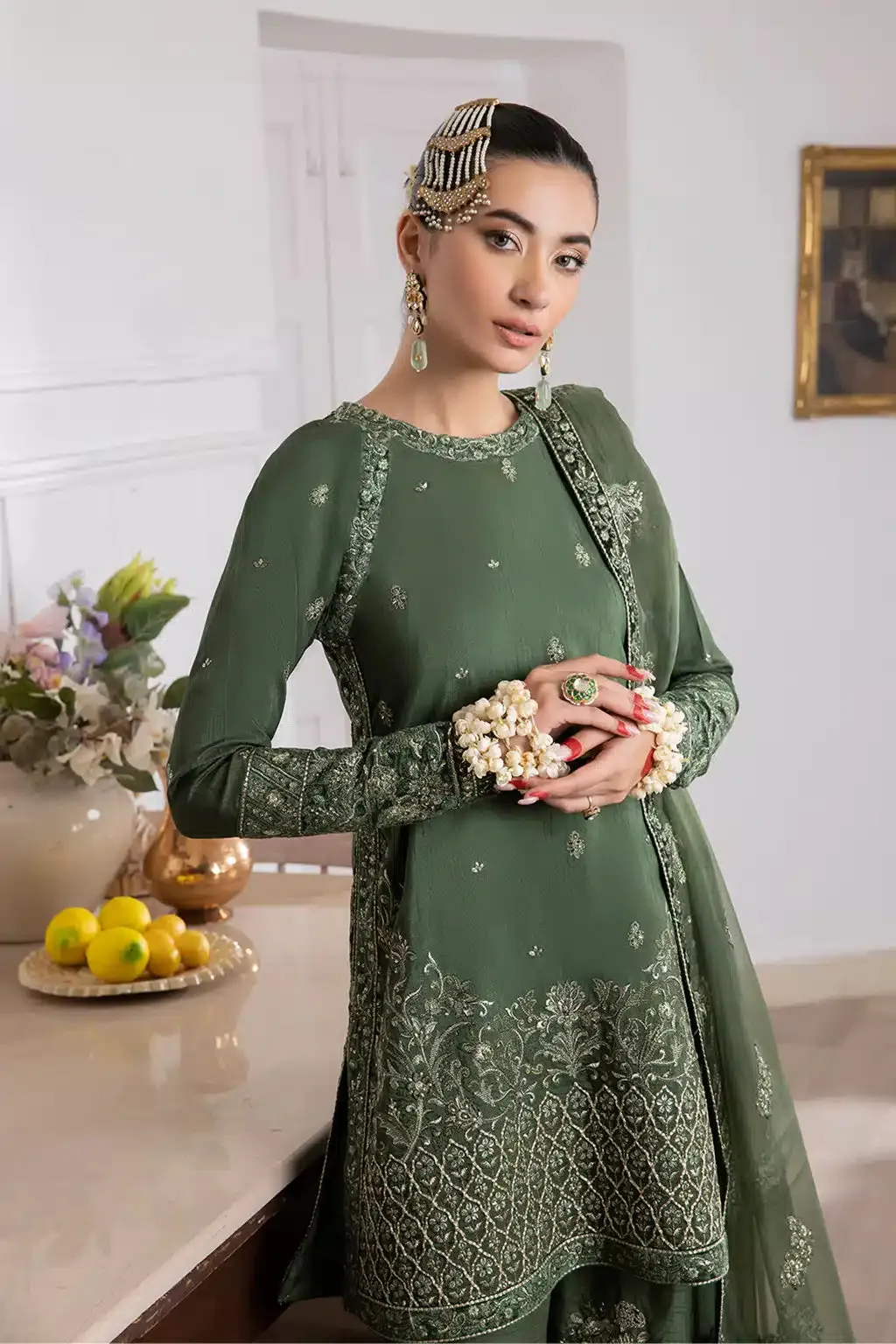 Iznik | Festive Raw Silk 23 | IRS-04 IDYLLIC