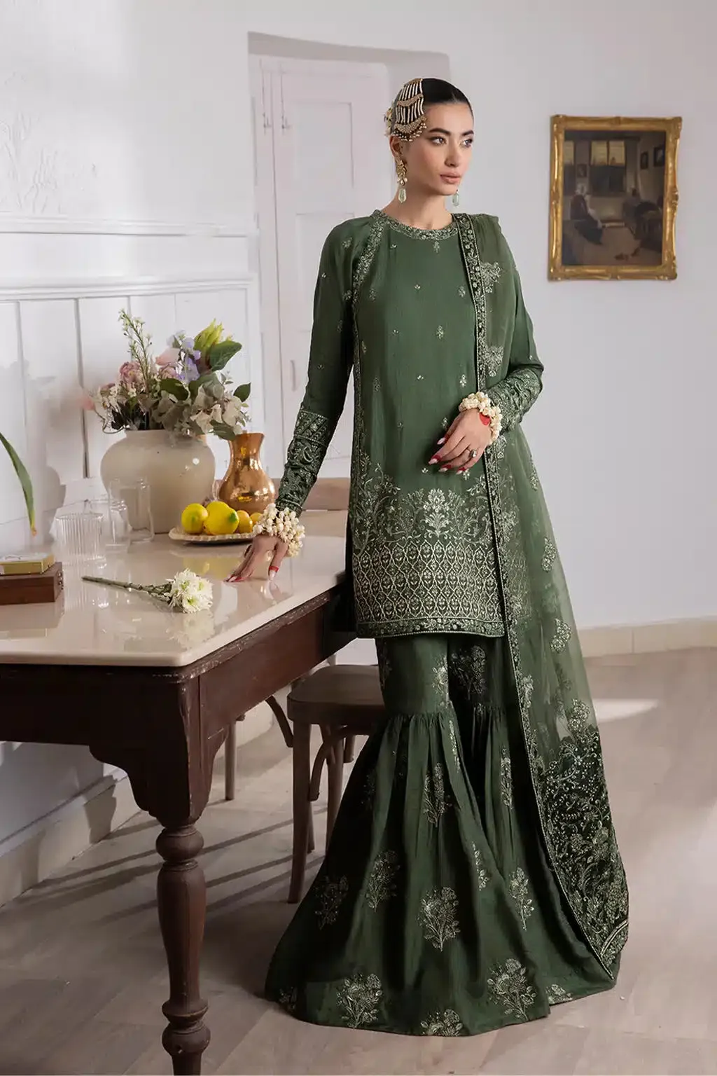 Iznik | Festive Raw Silk 23 | IRS-04 IDYLLIC