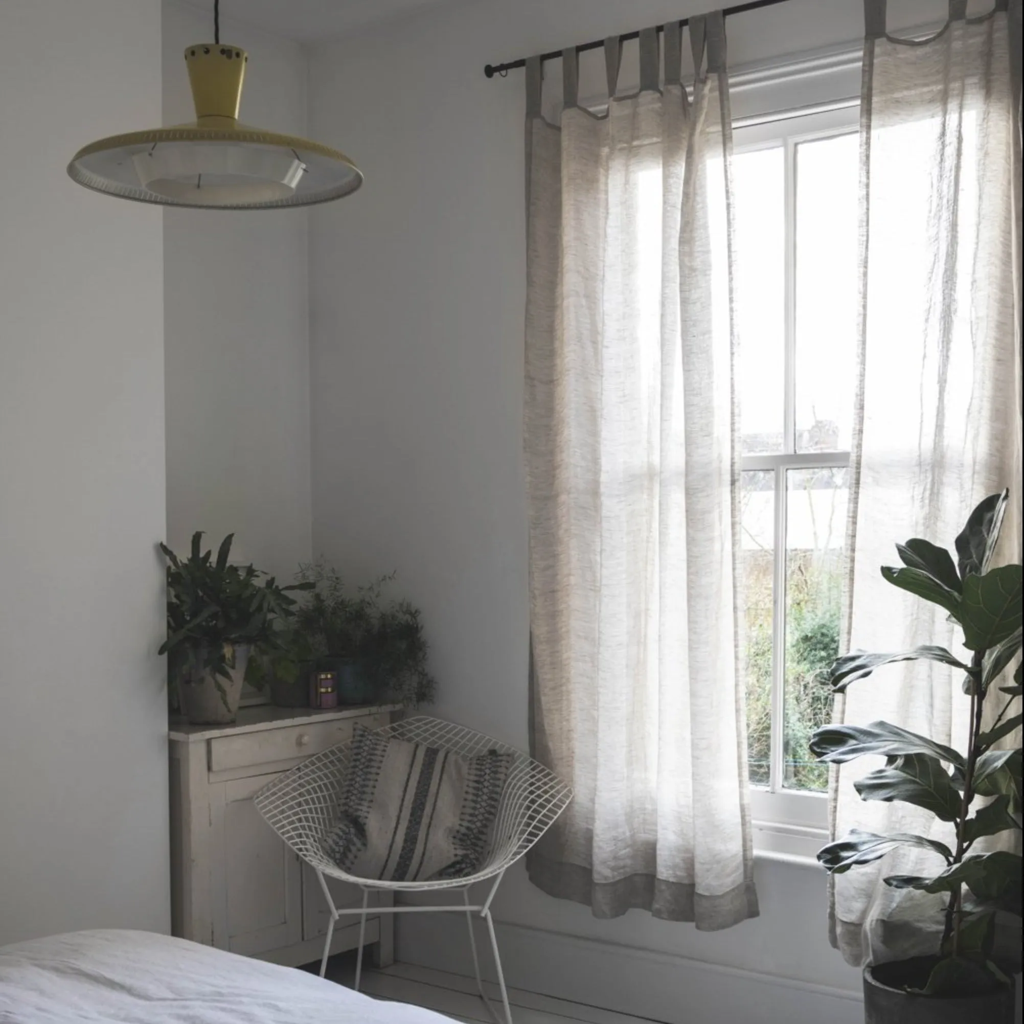 Oatmeal Linen Curtains (Pair)