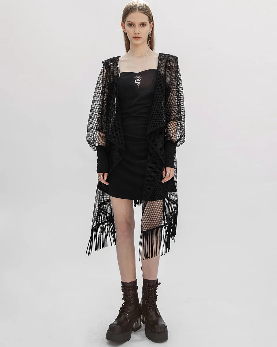 OPY-616 Daily Life Hooded Mesh Cloak