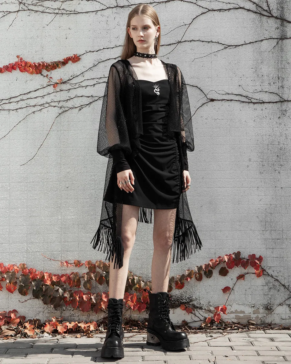 OPY-616 Daily Life Hooded Mesh Cloak