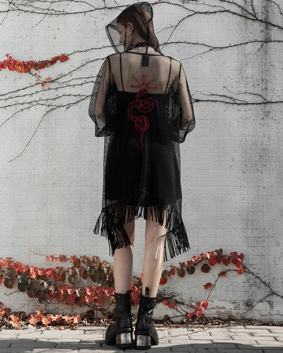 OPY-616 Daily Life Hooded Mesh Cloak