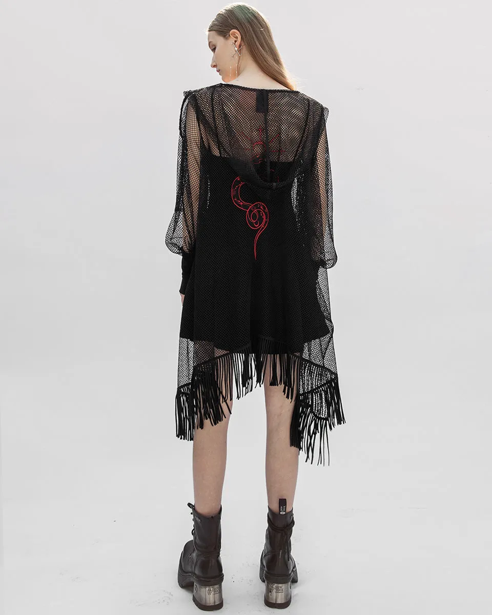 OPY-616 Daily Life Hooded Mesh Cloak
