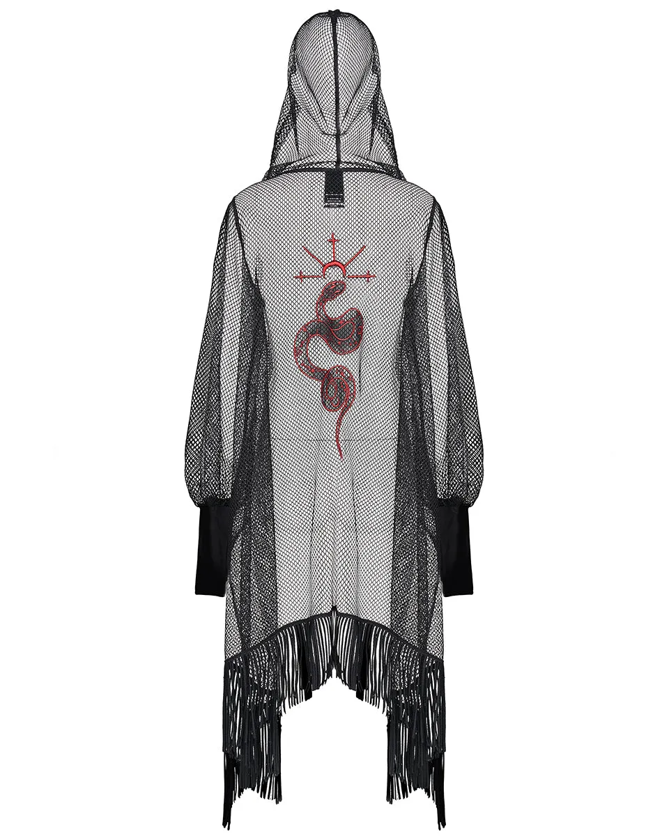 OPY-616 Daily Life Hooded Mesh Cloak