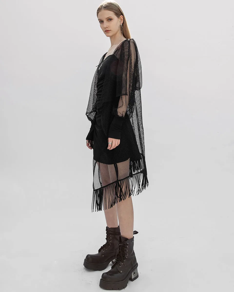OPY-616 Daily Life Hooded Mesh Cloak