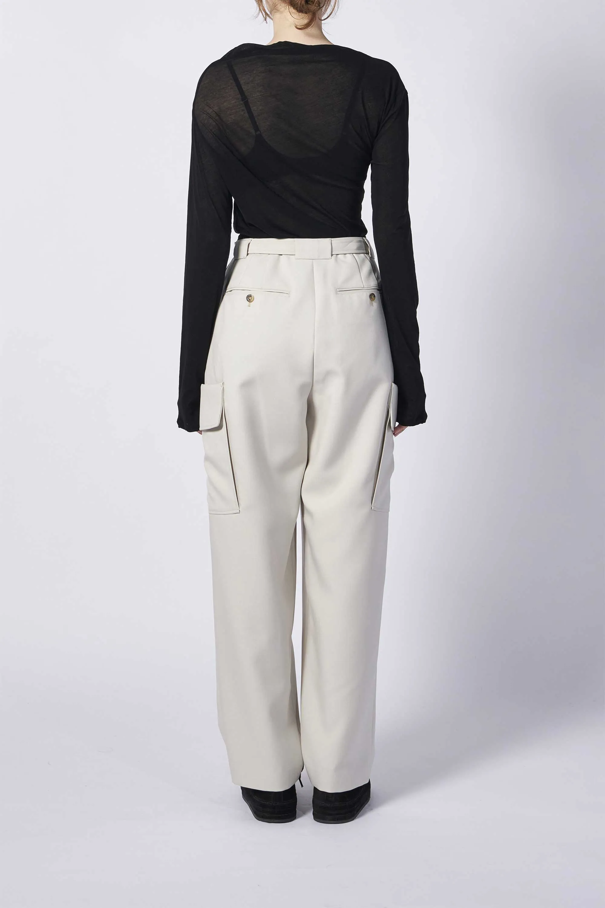 SHEER ASYMMETRY TOPS