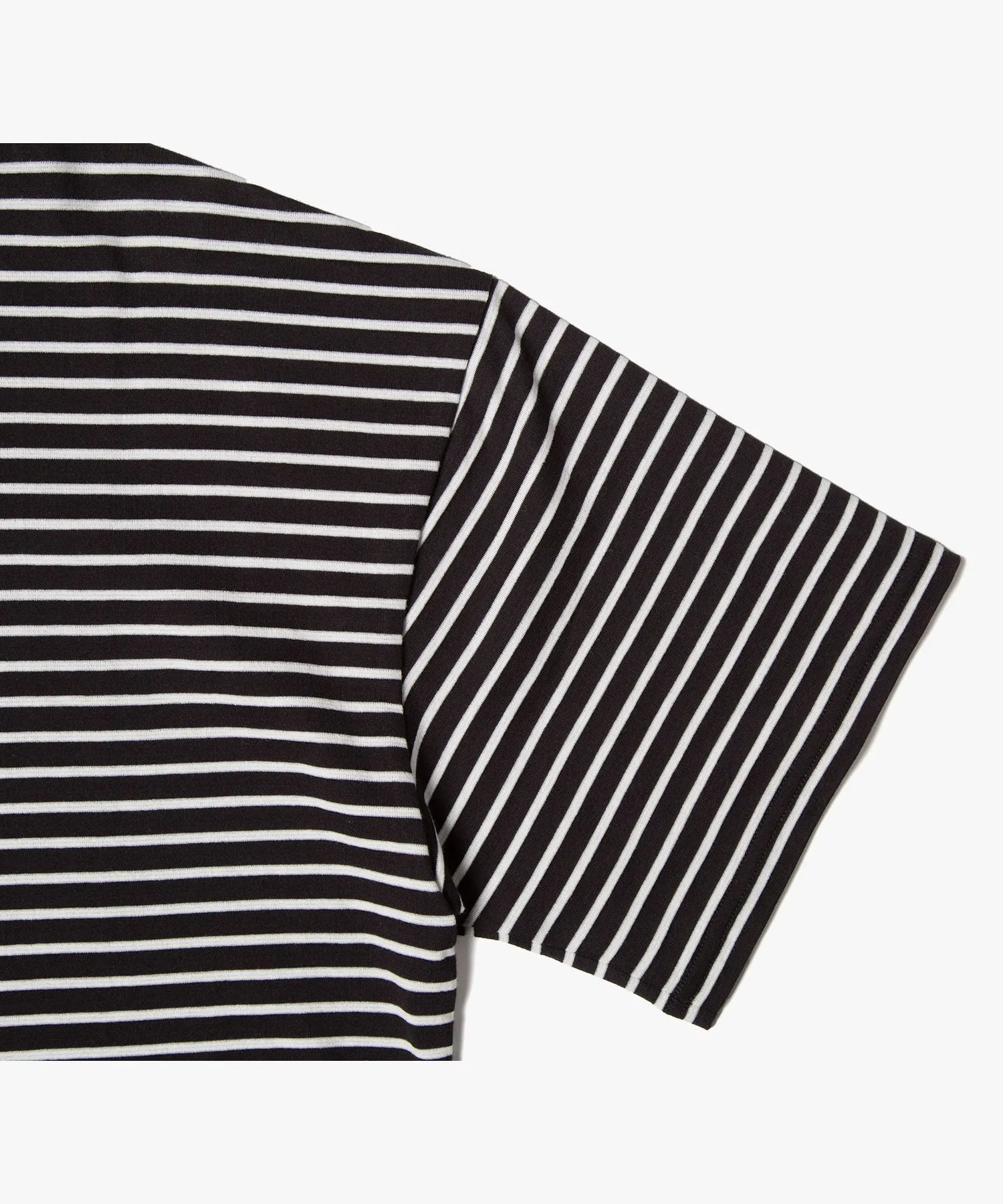 Sheer Border S/S T-Shirt