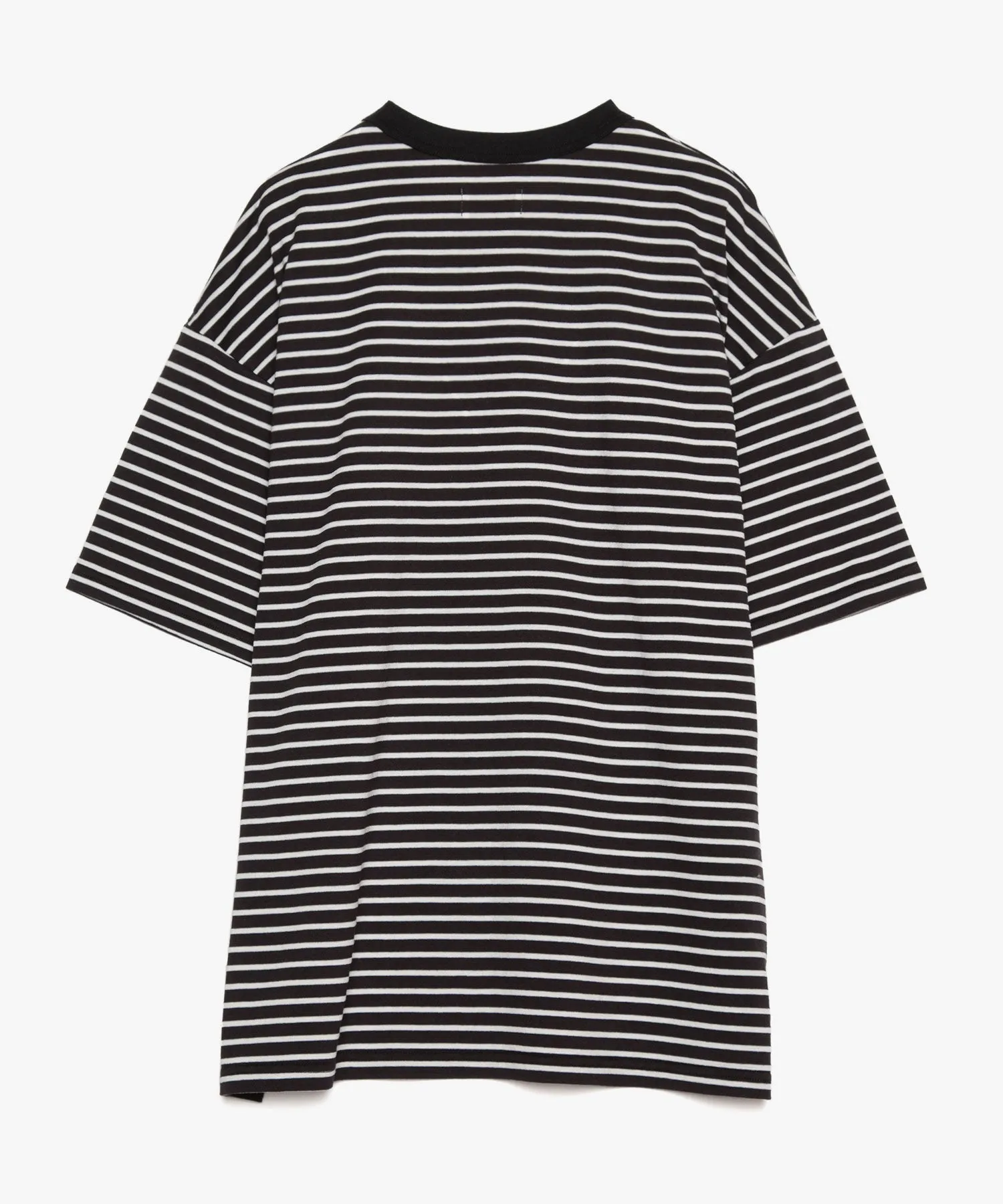 Sheer Border S/S T-Shirt
