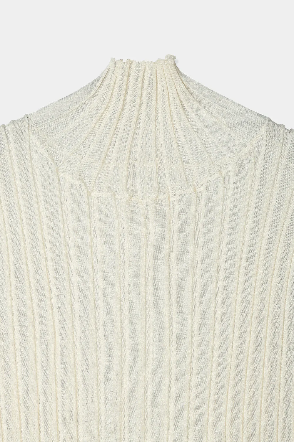 sheer turtleneck tops