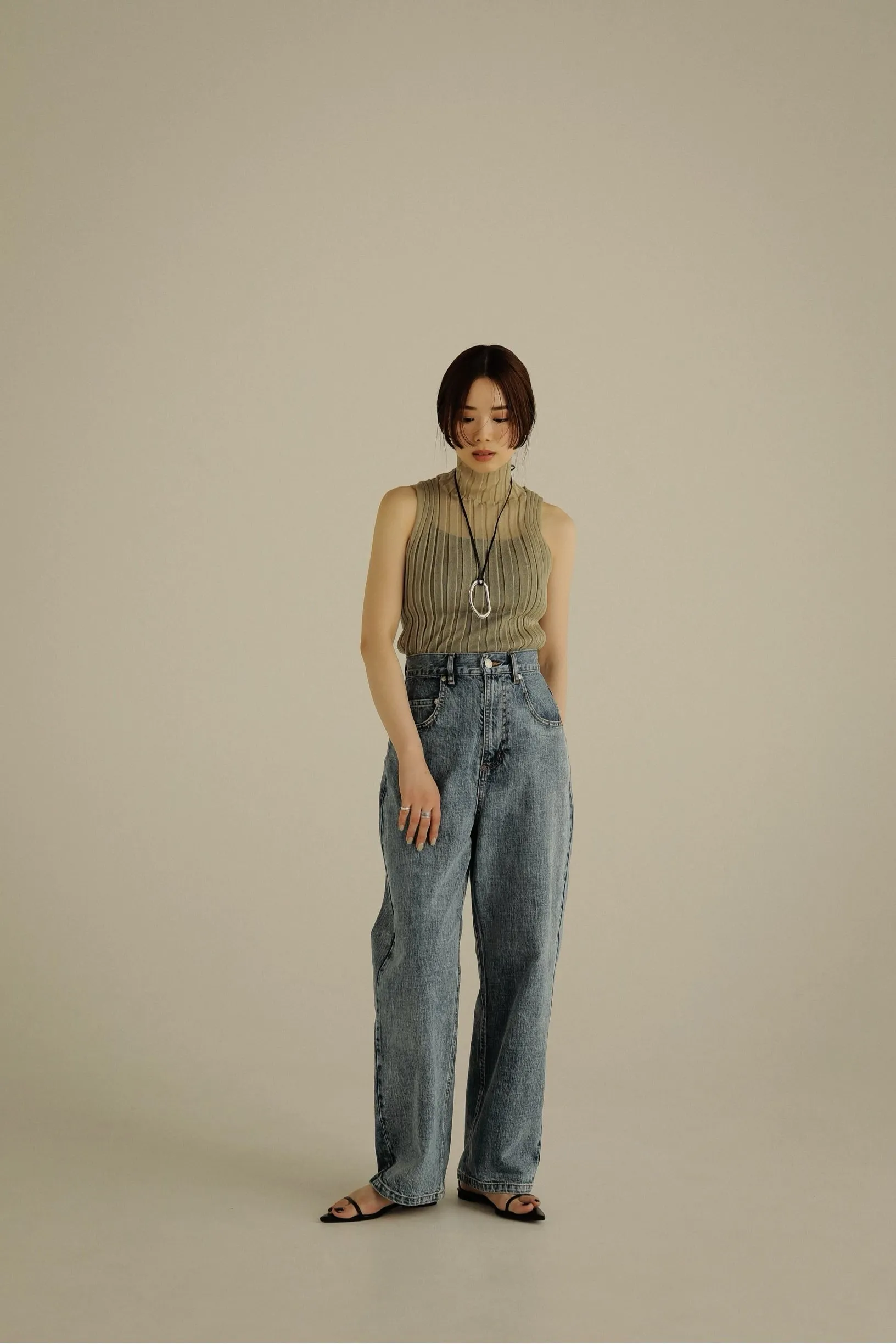 sheer turtleneck tops
