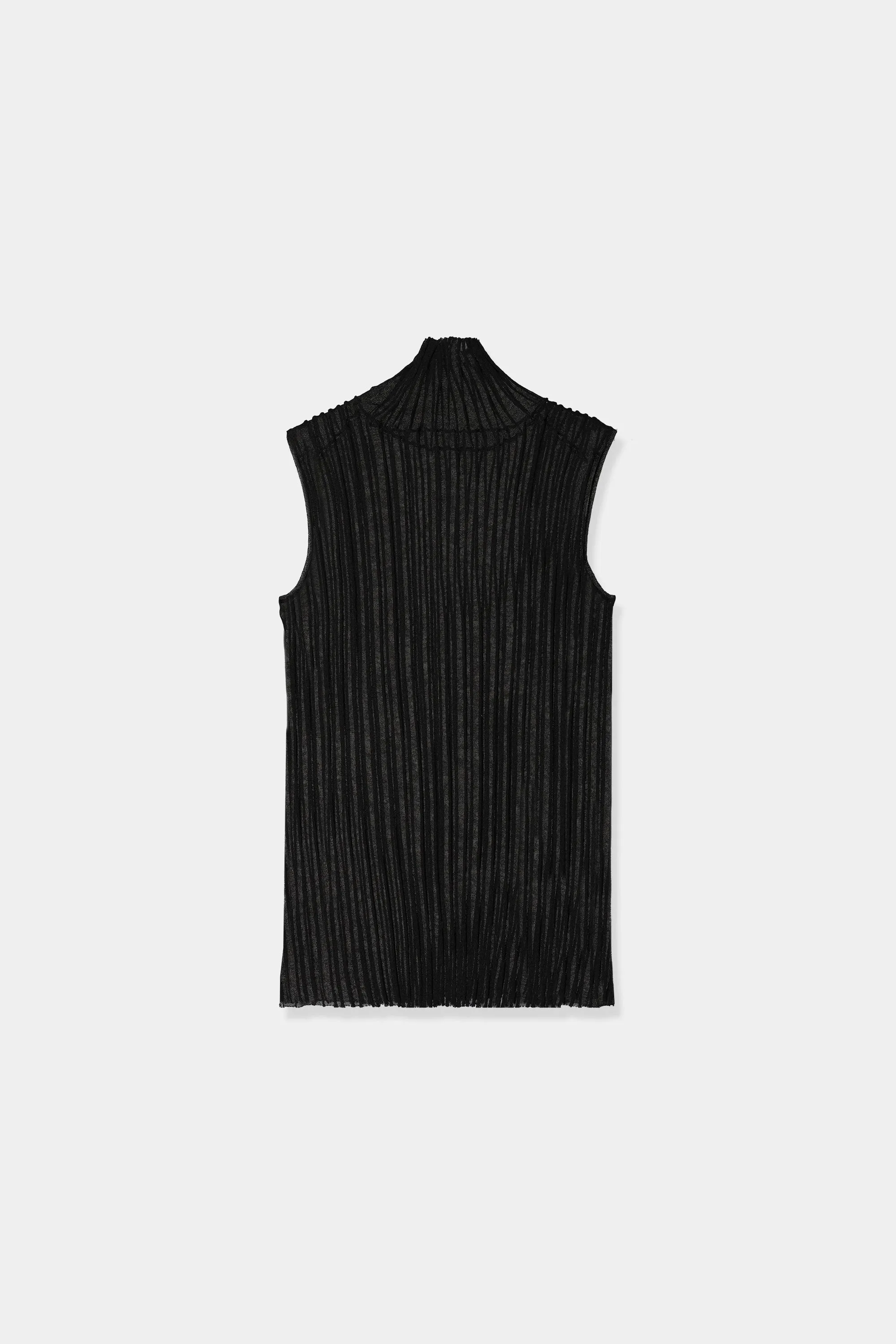 sheer turtleneck tops