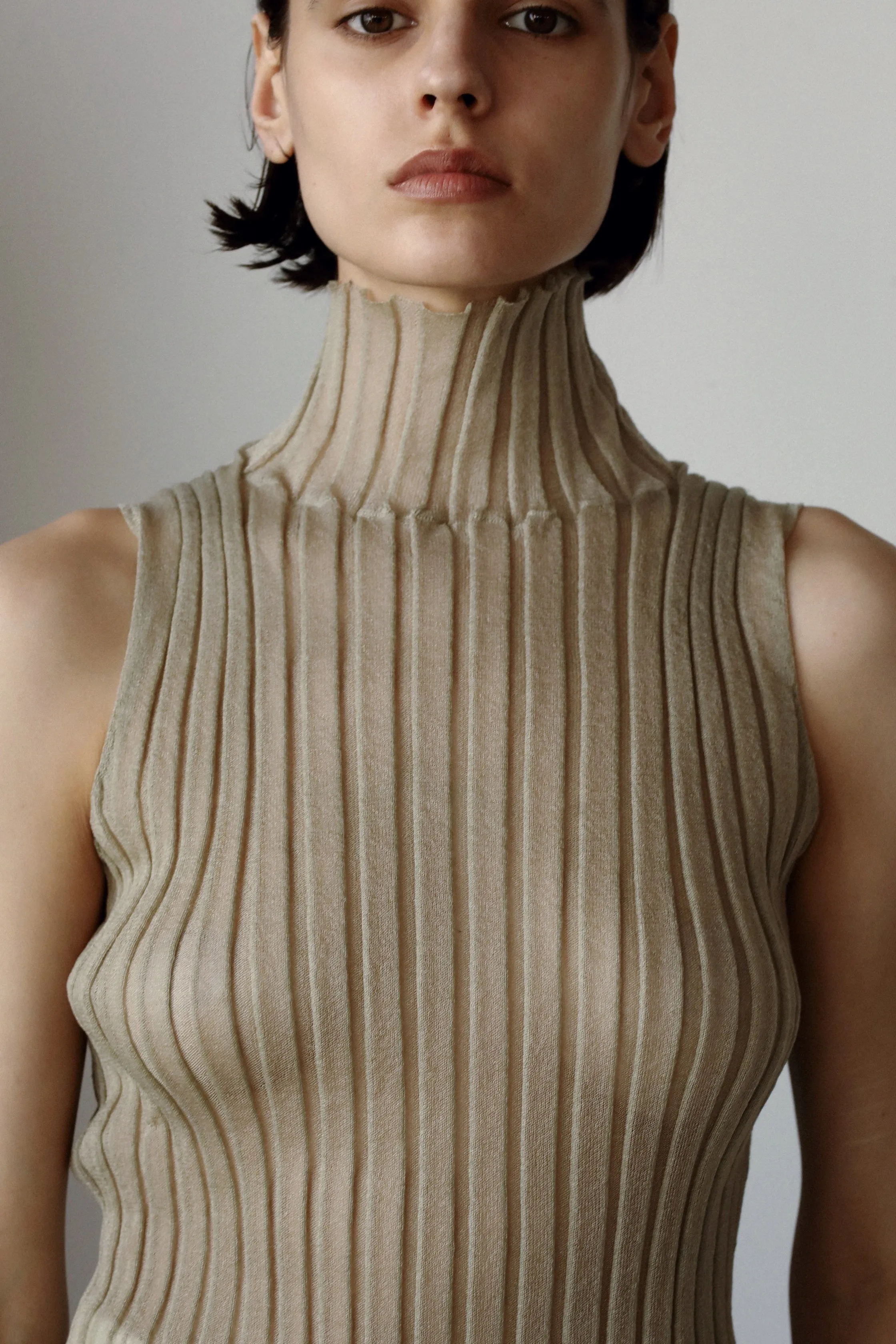 sheer turtleneck tops