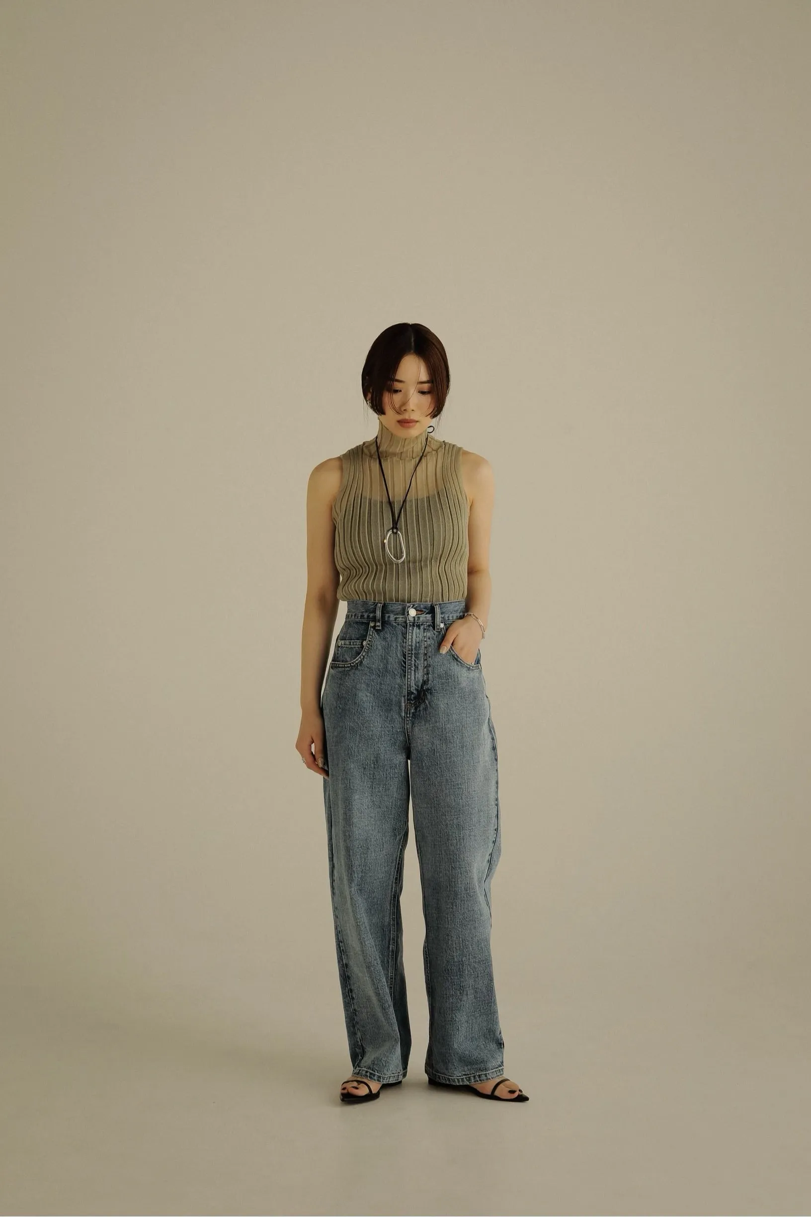 sheer turtleneck tops