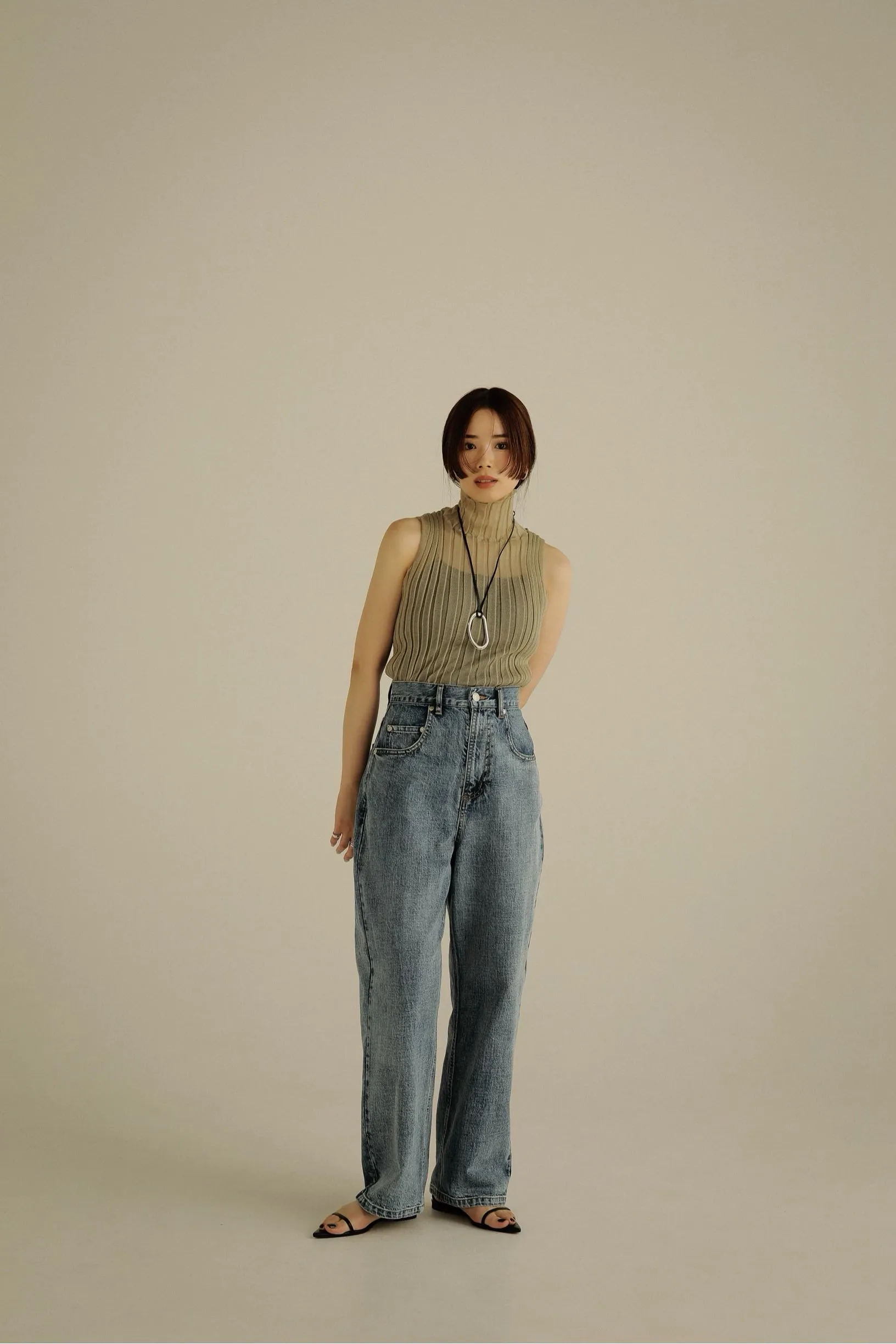 sheer turtleneck tops