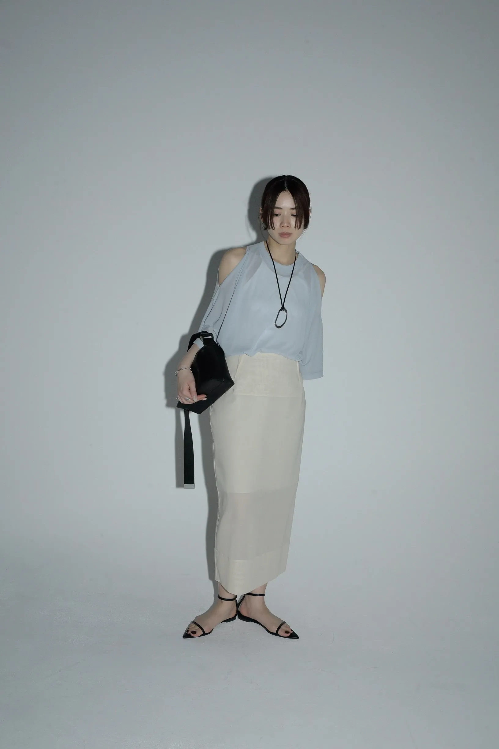 sleeve cut sheer tops