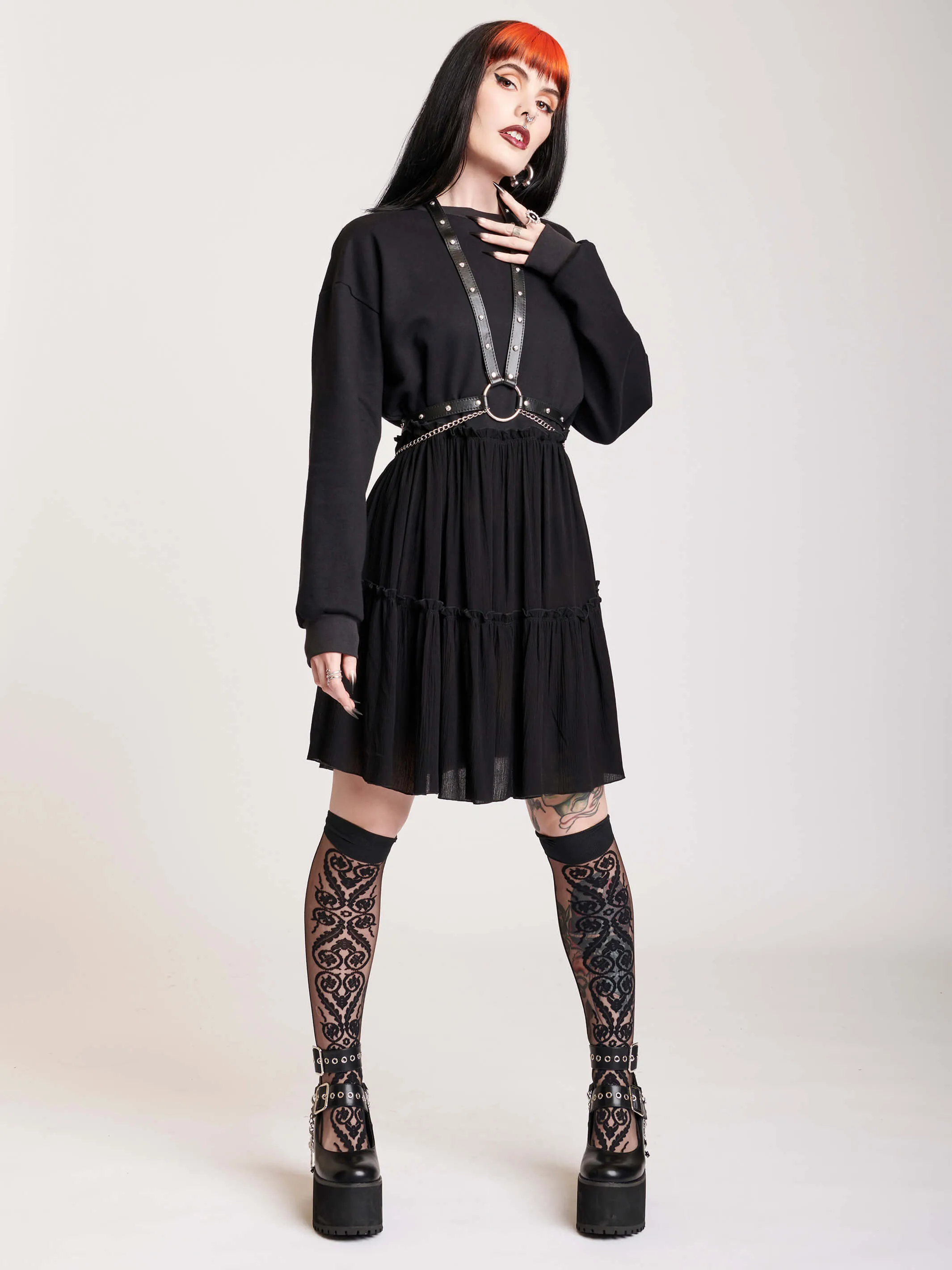 Studded Chain Harness