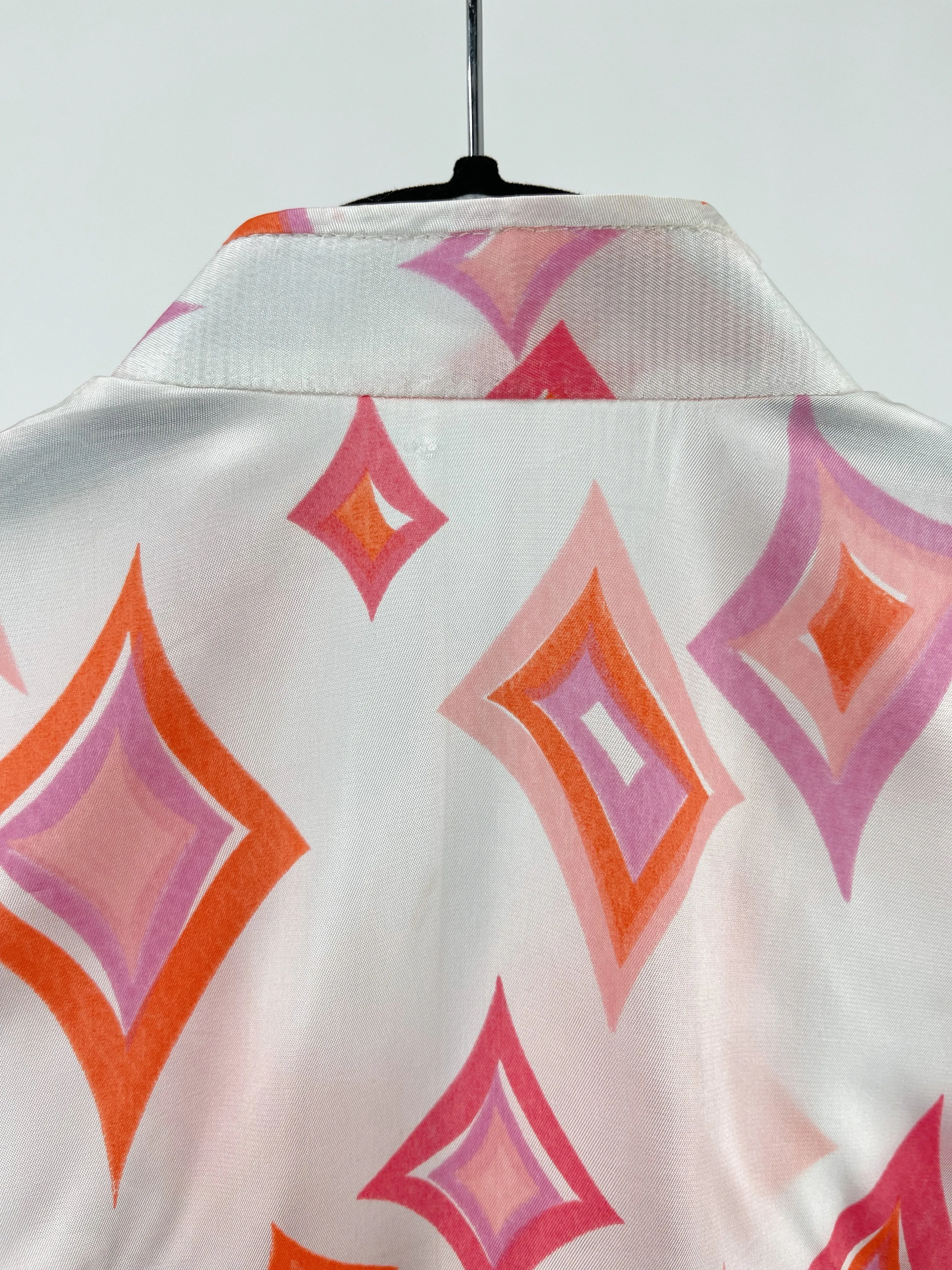 Vintage Side Slit Sleeveless Blouse (XS)